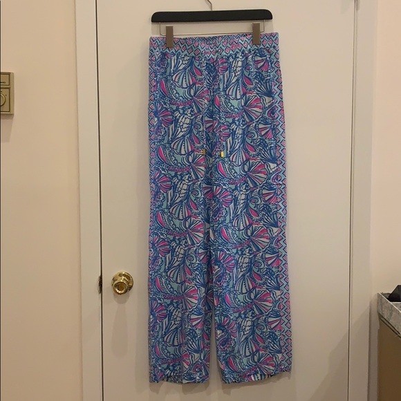 Lilly Pulitzer for Target Pants - Lilly Pulitzer for Target My Fans Pallazo Pants